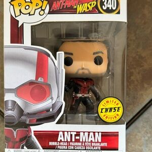Funko Pop! Marvel Ant-Man (Unmasked) Chase #340 Ant-Man & The Wasp 2018.…